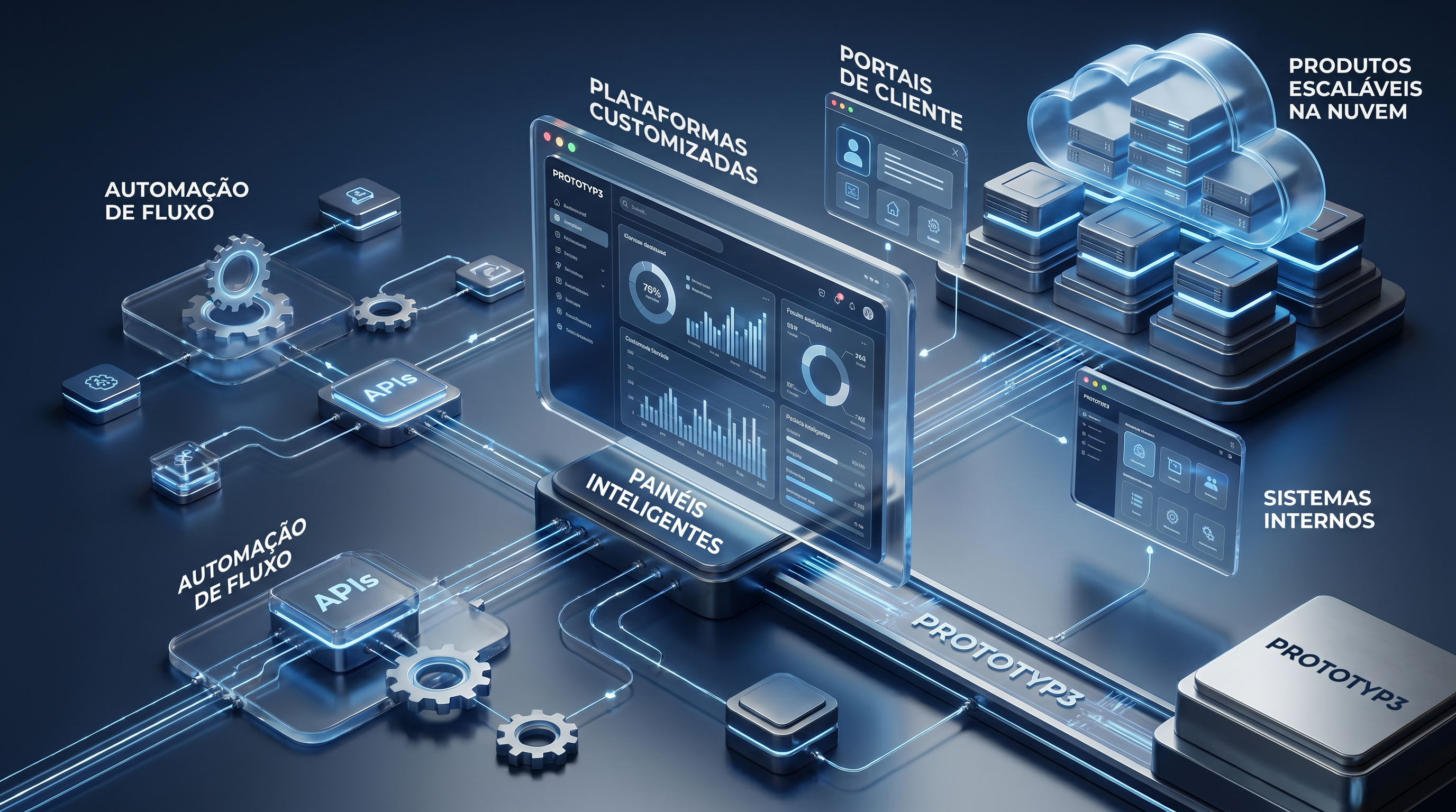 Soluções digitais que podem ser desenvolvidas