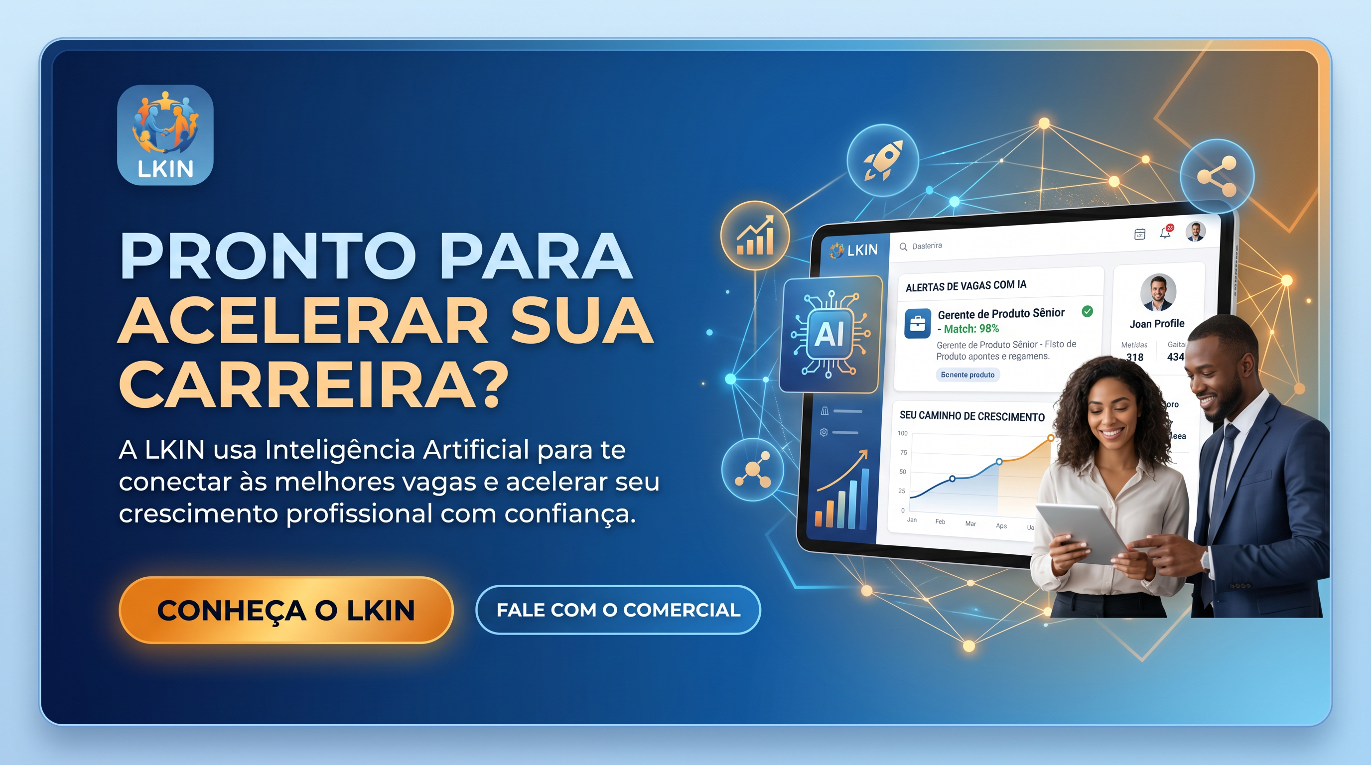 LKIN — transforme sua busca de emprego