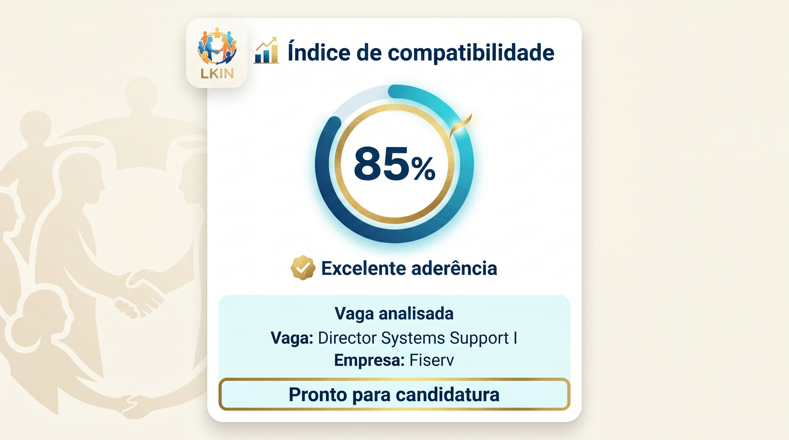 Índice de compatibilidade entre currículo e vaga